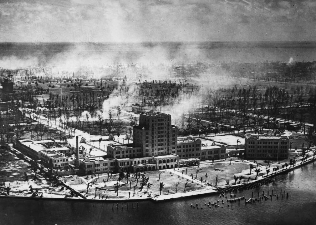 1929: A three-day stationary hurricane